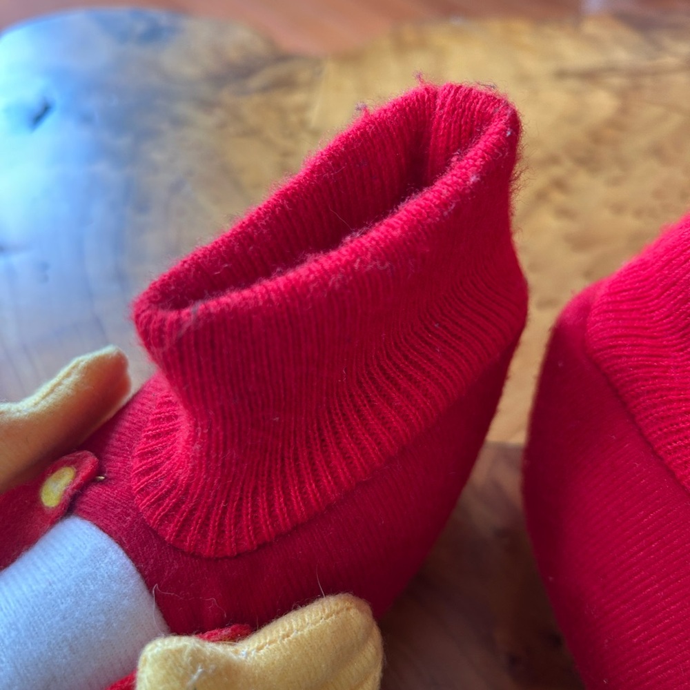 Walt Disney Vintage 1988 Who framed Roger Rabbit slippers❤️kids S/M - Picture 7 of 11